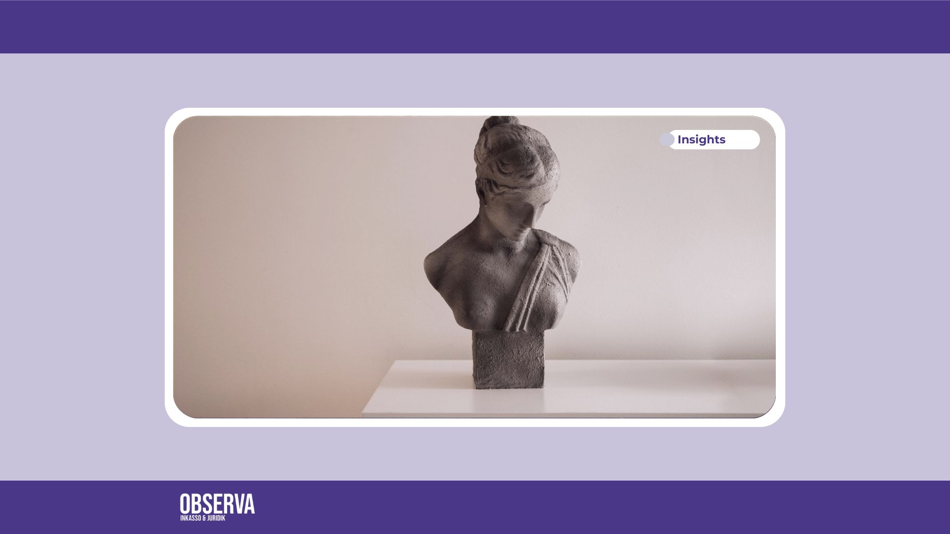 Symbolisk staty som illustrerar allvar och rättvisa i en tid då konkurserna ökar